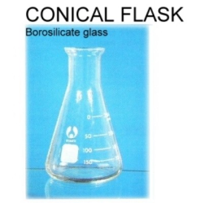 三角錐瓶 GLASS CONICAL FLASK 500ml