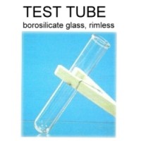 試管 TEST TUBE GLASS 10 x 70 dia. x L mm