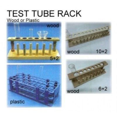 試管架 TEST TUBE RACK PLASTIC 5x12 HOLES